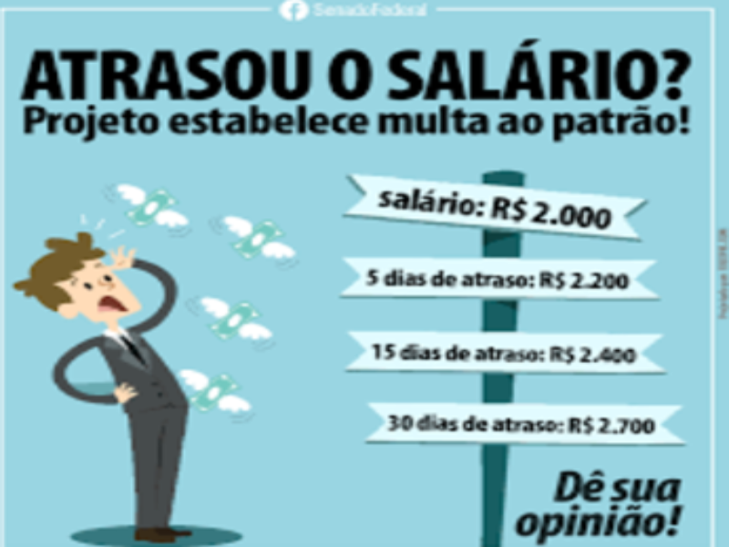 Atraso de salário puzzle